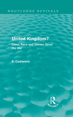 Cover of United Kingdom? (Routledge Revivals)