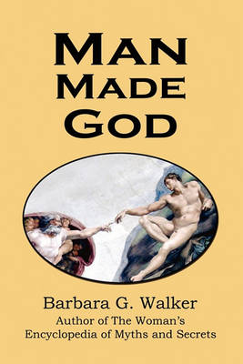 Book cover for Man Made God