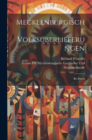 Cover of Mecklenburgische Volksüberlieferungen