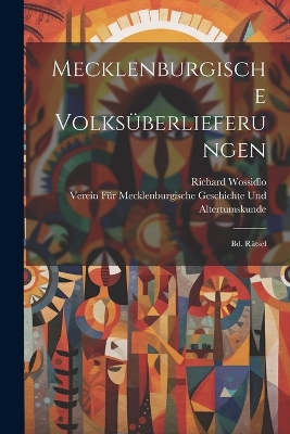 Book cover for Mecklenburgische Volksüberlieferungen