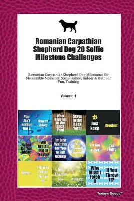 Book cover for Romanian Carpathian Shepherd Dog 20 Selfie Milestone Challenges