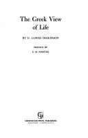Book cover for The Greek View of Life.