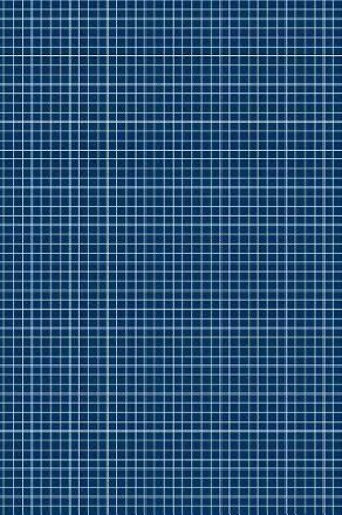 Cover of Graph Paper Notebook - Quad Rule - 8.5 X 11 - Navy Blue 101