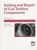 Book cover for Joining and Repair of Gas Turbine Components