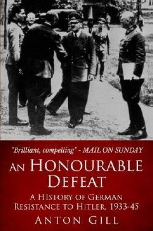 Cover of An Honourable Defeat