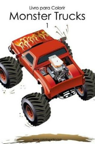 Cover of Livro para Colorir Monster Trucks 1