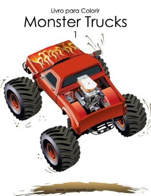 Cover of Livro para Colorir Monster Trucks 1