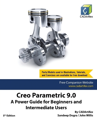 Book cover for Creo Parametric 9.0