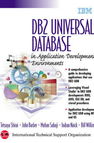 Cover of DB2 Universal Database in Application Development Environments