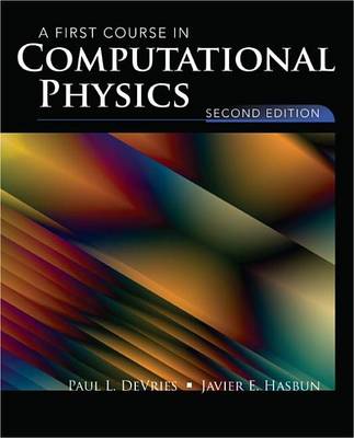 Book cover for A First Course in Computational Physics