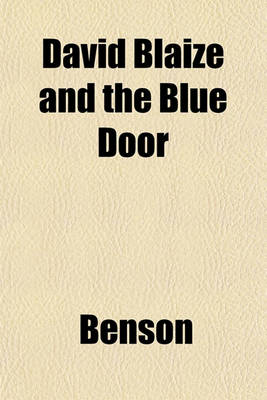 Book cover for David Blaize and the Blue Door