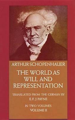 Book cover for The World as Will and Representation, Vol. 2