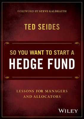 Book cover for So You Want to Start a Hedge Fund