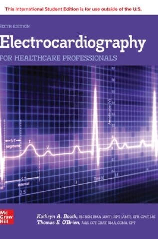 Cover of Electrocardiography for Healthcare Professionals ISE