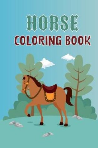 Cover of Horse coloring book