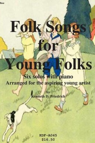 Cover of Folk Songs for Young Folks - oboe and piano