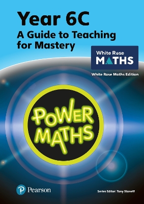 Book cover for Power Maths Teaching Guide 6C - White Rose Maths edition