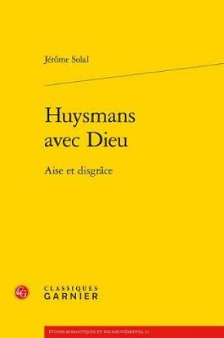 Cover of Huysmans Avec Dieu