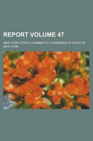 Cover of Report Volume 47