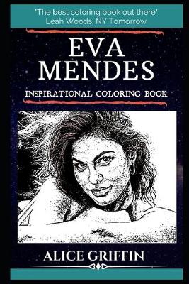 Book cover for Eva Mendes Inspirational Coloring Book