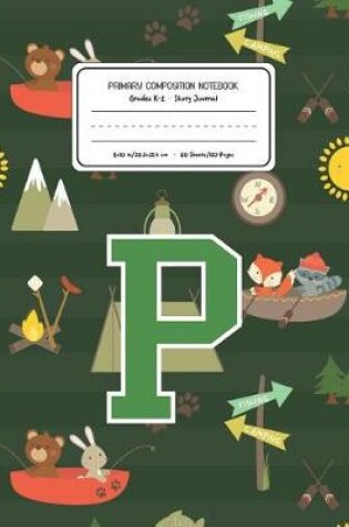 Cover of Primary Composition Notebook Grades K-2 Story Journal P