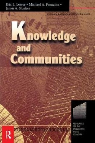 Cover of Knowledge and Communities