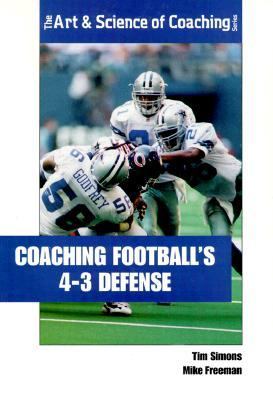 Book cover for Coaching Football's 4-3 Defense