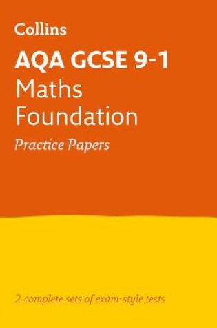 Cover of AQA GCSE 9-1 Maths Foundation Practice Papers