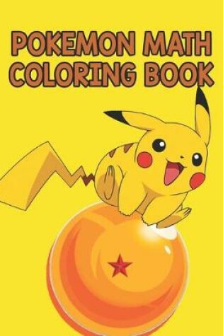 Cover of Pokemon Math Coloring Book