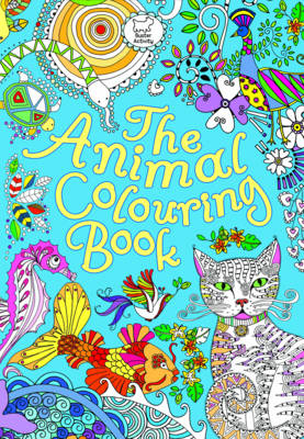 Book cover for The Animal Colouring Book