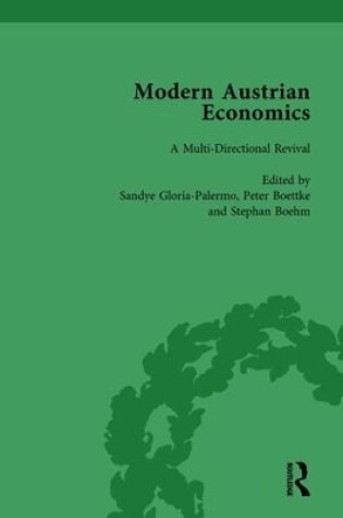Cover of Modern Austrian Economics Vol 1