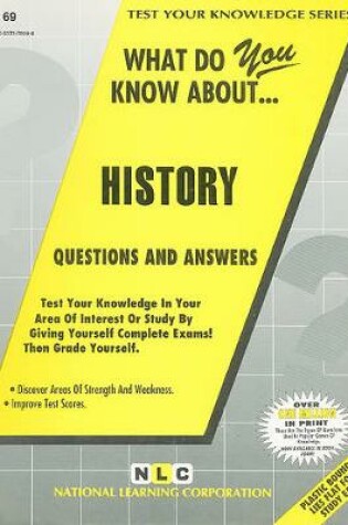 Cover of HISTORY