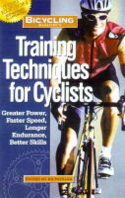 Book cover for "Bicycling" Magazine's Training Techniques for Cyclists