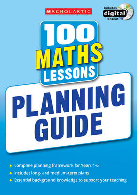 Book cover for 100 Maths Lessons: Planning Guide