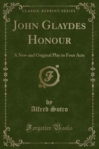 Cover of John Glaydes Honour