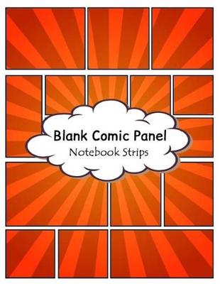 Book cover for Blank Comic Panel Notebook Strips