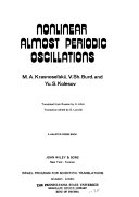 Book cover for Nonlinear Almost Periodic Oscillations