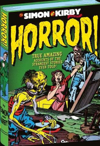 Book cover for The Simon and Kirby Library: Horror
