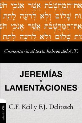 Book cover for Comentario Al Texto Hebreo del Antiguo Testamento - Jeremías Y Lamentaciones