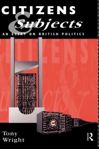 Cover of Citizens and Subjects