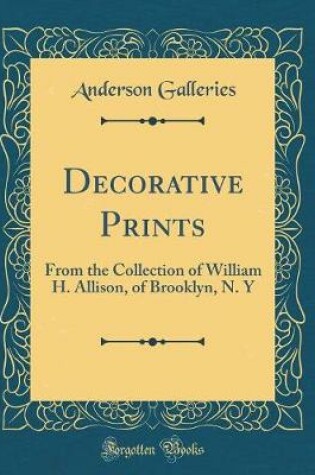 Cover of Decorative Prints