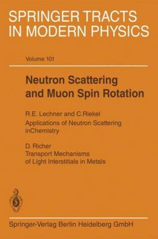 Cover of Neutron Scattering and Muon Spin Rotation