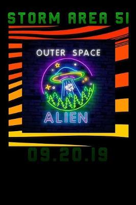 Book cover for Storm Area 51 outer space alien