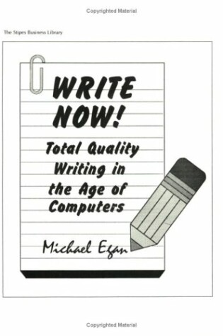 Cover of Write Now!