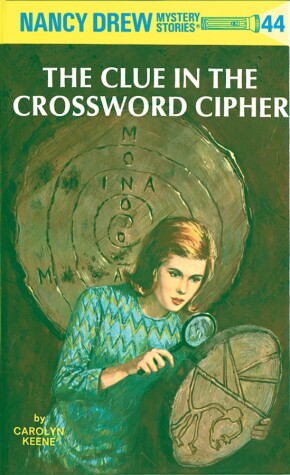 Book cover for Nancy Drew 44: the Clue in the Crossword Cipher