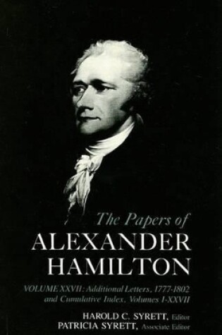 Cover of The Papers of Alexander Hamilton