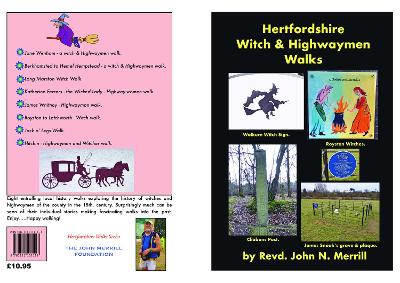 Cover of hertfordshire witch and highwaymen walks