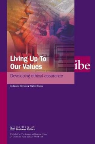 Cover of Living Up to Our Values