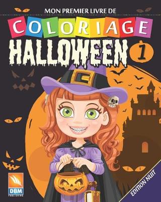 Cover of Mon premier livre de coloriage - Halloween 1 - Edition nuit