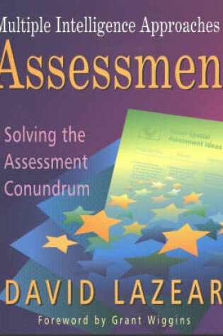 Cover of Multiple Intelligence Approaches to Assessment